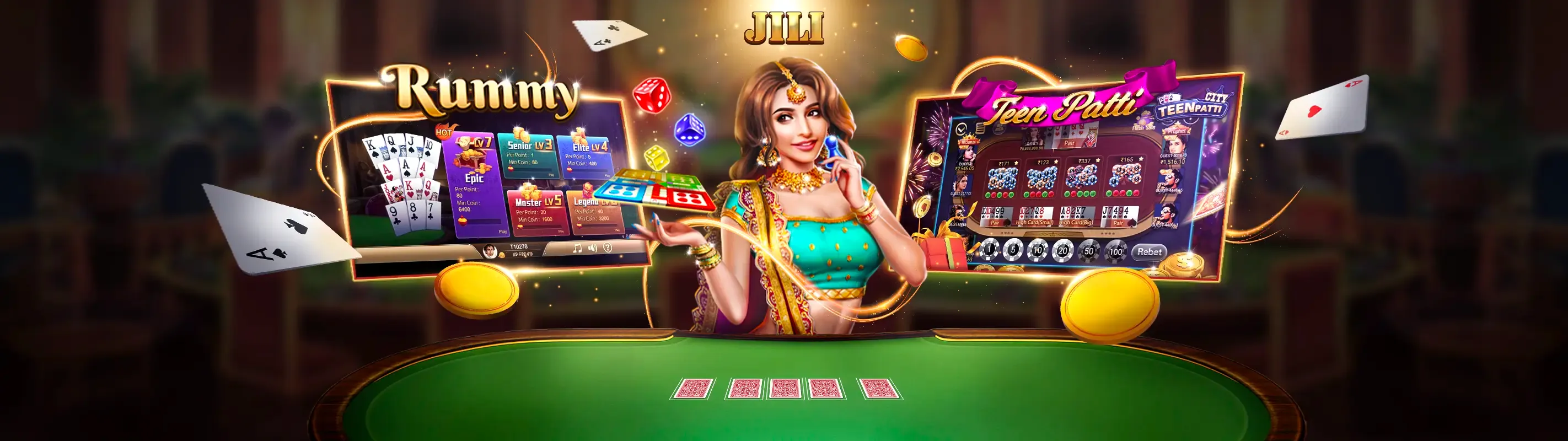 Hình ảnh bàn chơi casino trực tuyến với các quy tắc và hướng dẫn chi tiết tại Mebet trang chủ chính thức
